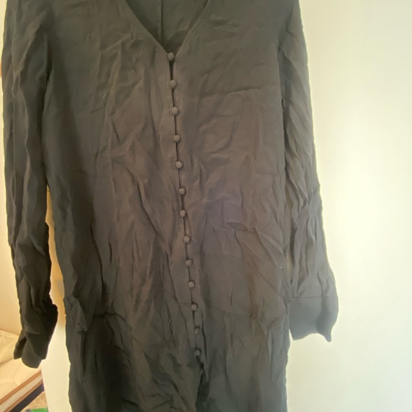 Madewell heather long sleeve button front dress - Picture 6 of 6